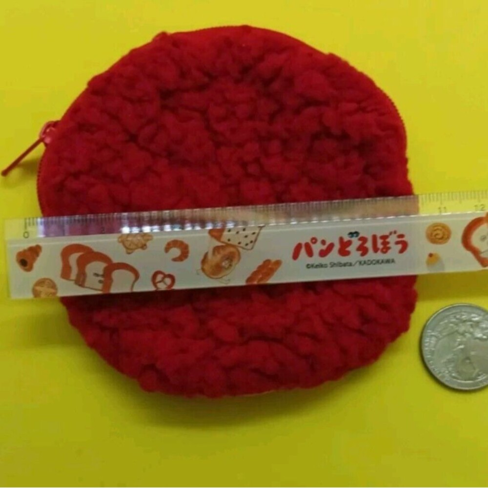 Monchhichi Round Fluffy Small Pouch - Picture 4 of 6